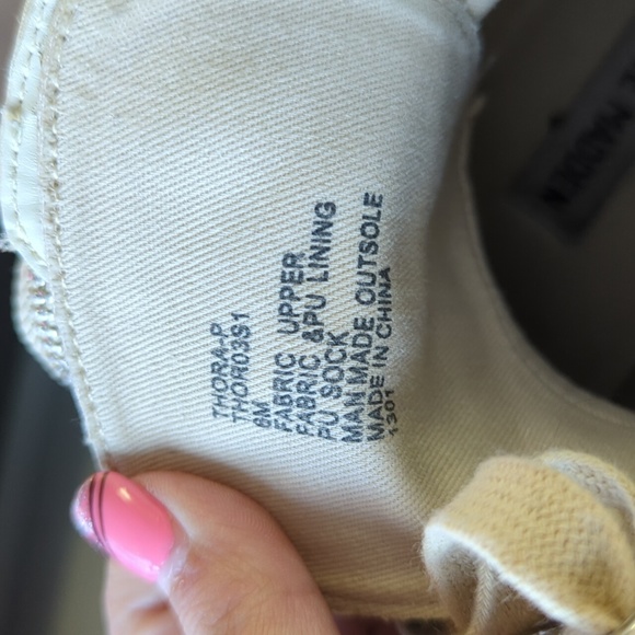 Steve Madden Size 6 Tan utility/combat type boots - Picture 4 of 8